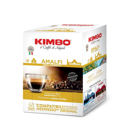 50 Capsule Kimbo Compatibili Nespresso - Punto Caffè