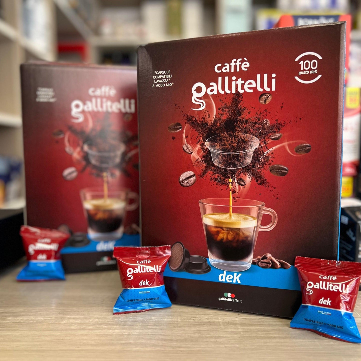 100 Capsule Gallitelli Compatibili Lavazza A Modo Mio - Punto Caffè