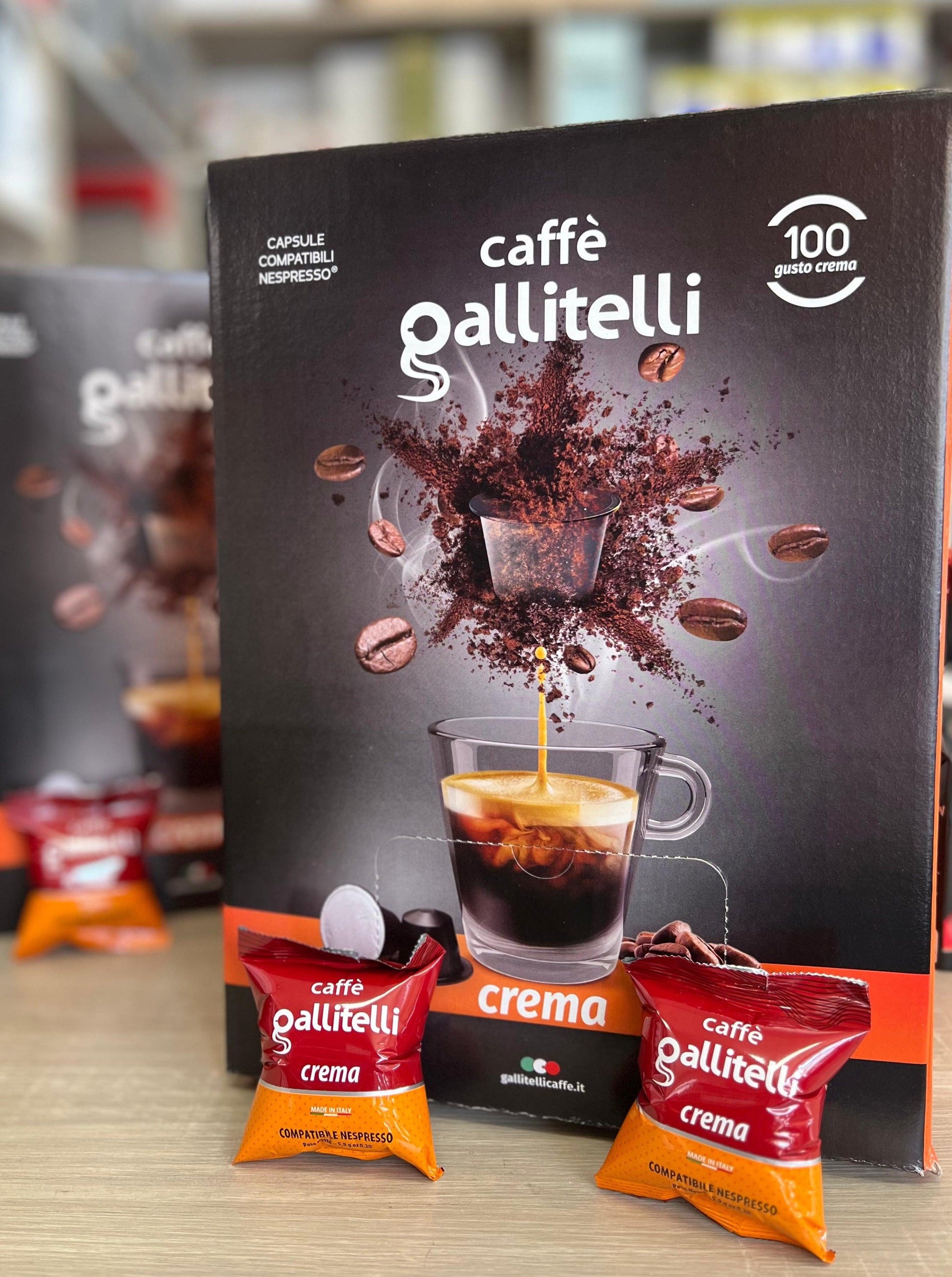 100 Capsule Gallitelli Compatibili Nespresso - Punto Caffè