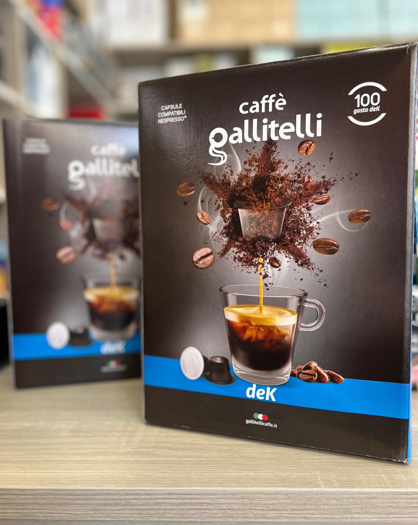 100 Capsule Gallitelli Compatibili Nespresso - Punto Caffè