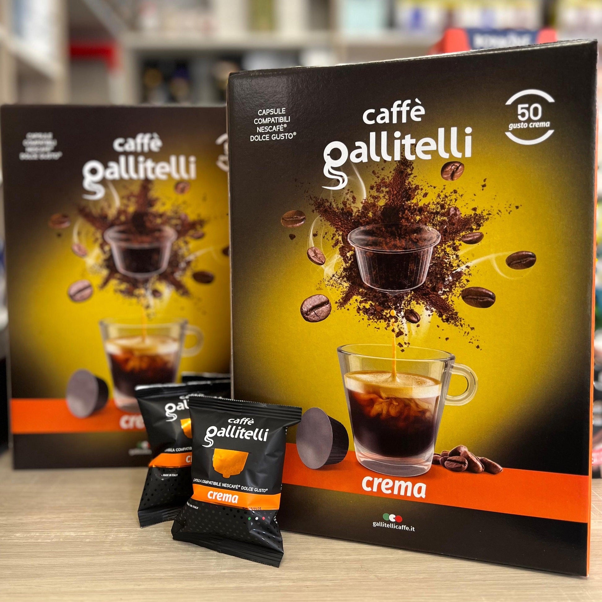 100 Capsule Gallitelli Compatibili Nescafè Dolce Gusto - Punto Caffè