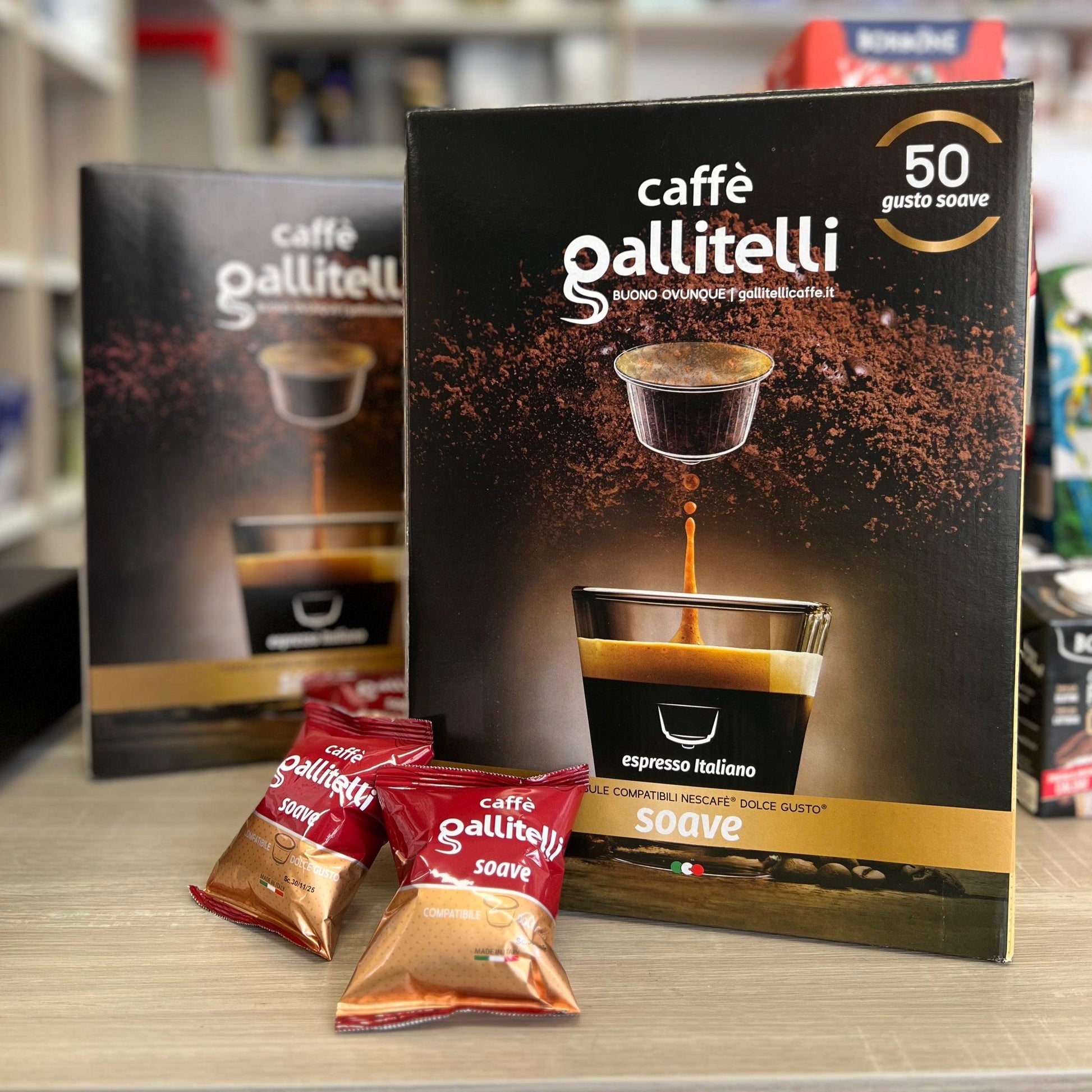100 Capsule Gallitelli Compatibili Nescafè Dolce Gusto - Punto Caffè