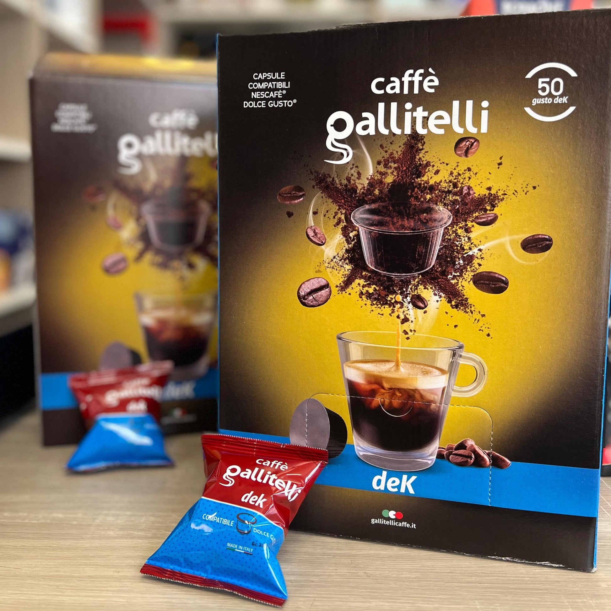 100 Capsule Gallitelli Compatibili Nescafè Dolce Gusto - Punto Caffè