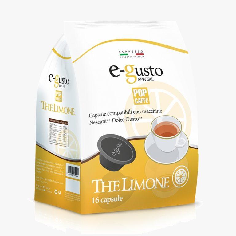 96 Capsule The Limone Pop Caffè Compatibili Nescafè Dolce Gusto - Punto Caffè