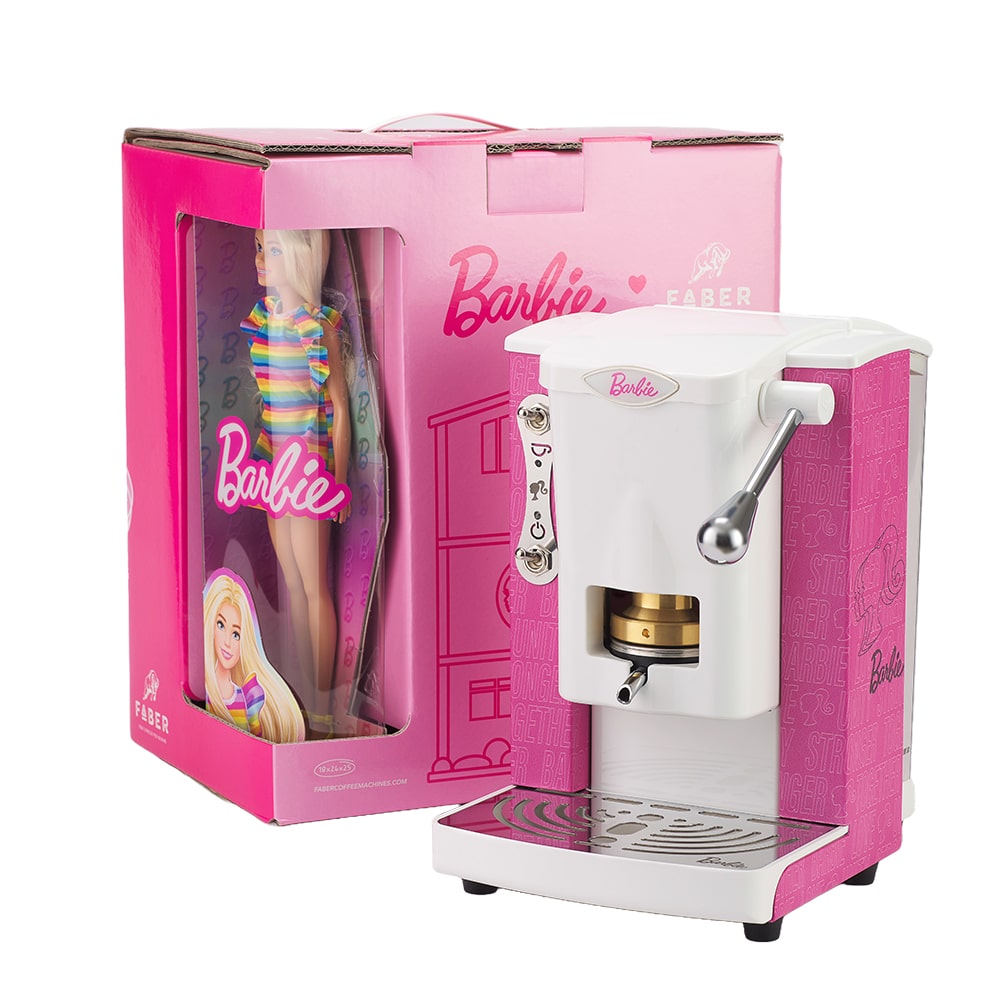 Faber Piccola Slot Barbie Edition Pattern Pink - Punto Caffè Massafra