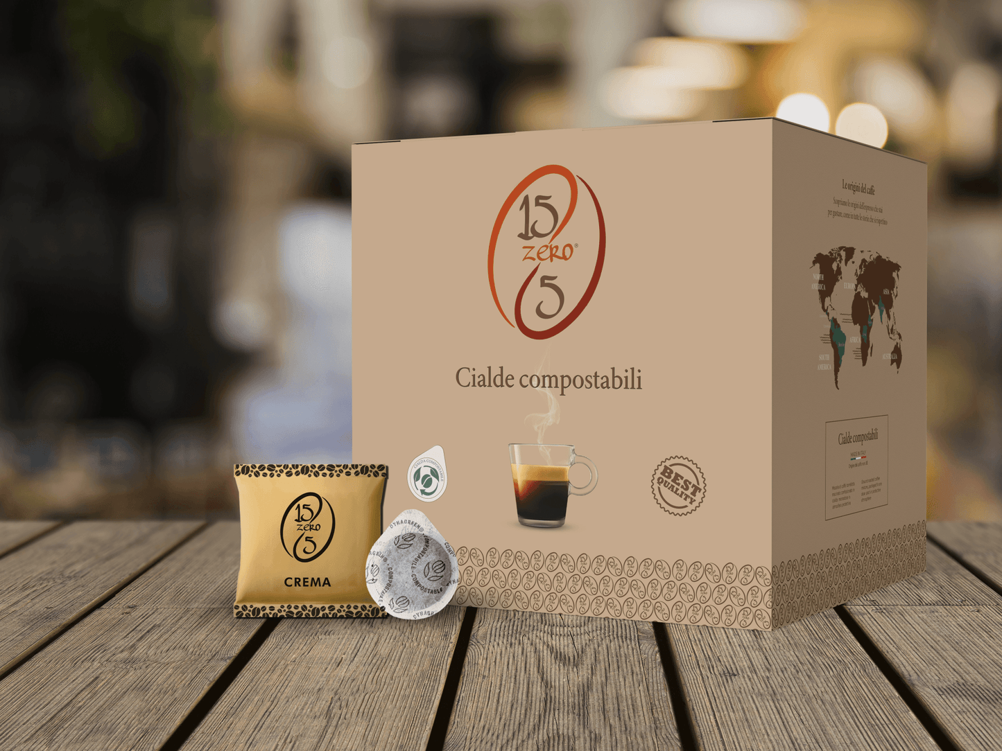 150 Cialde ESE 44 Caffè 15zero5 - Punto Caffè