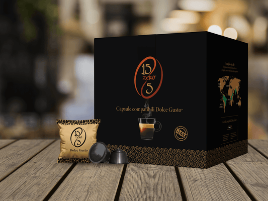 100 Capsule Caffè 15zero5 Compatibili Nescafè Dolce Gusto - Punto Caffè