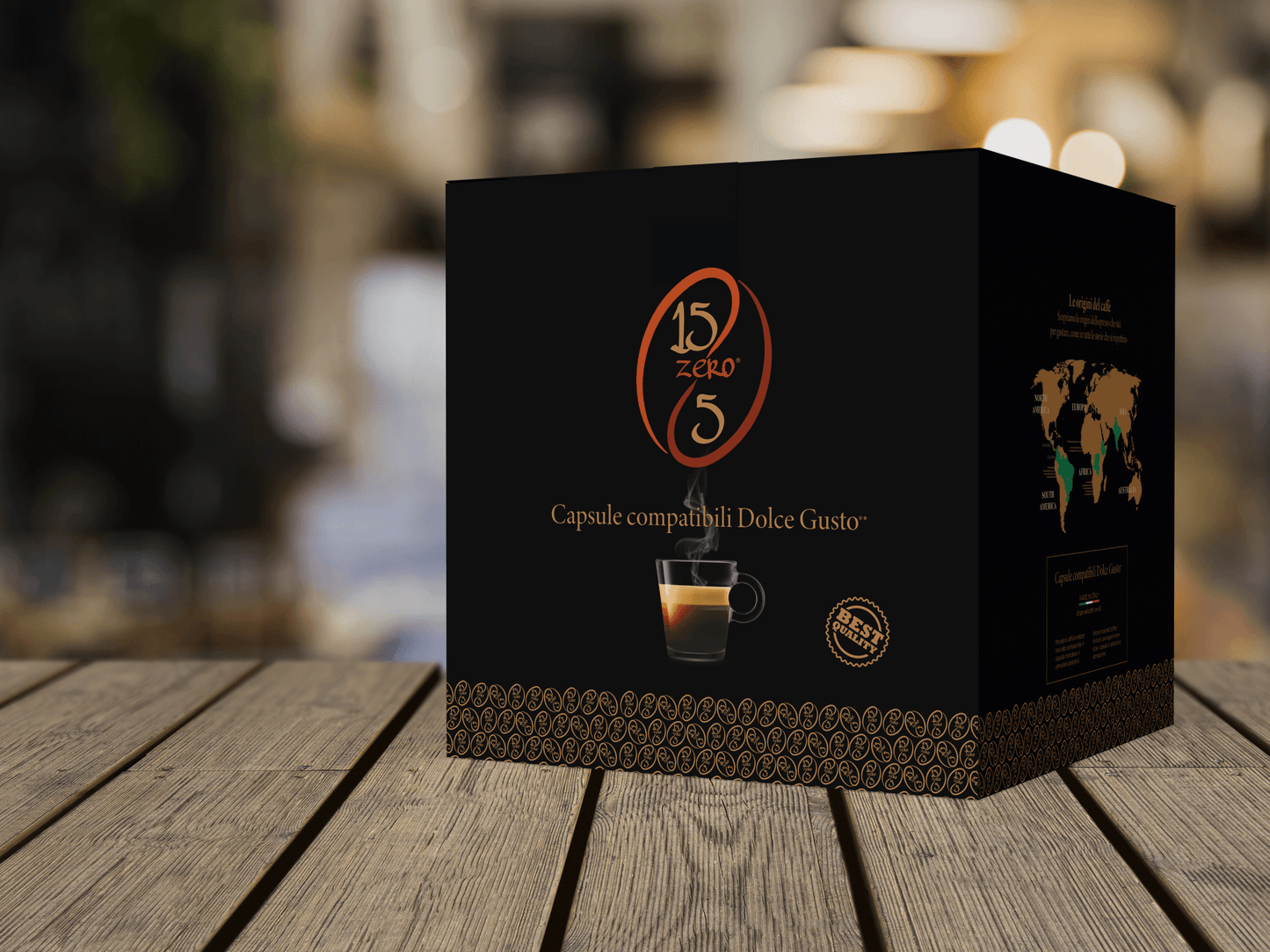 100 Capsule Caffè 15zero5 Compatibili Nescafè Dolce Gusto - Punto Caffè