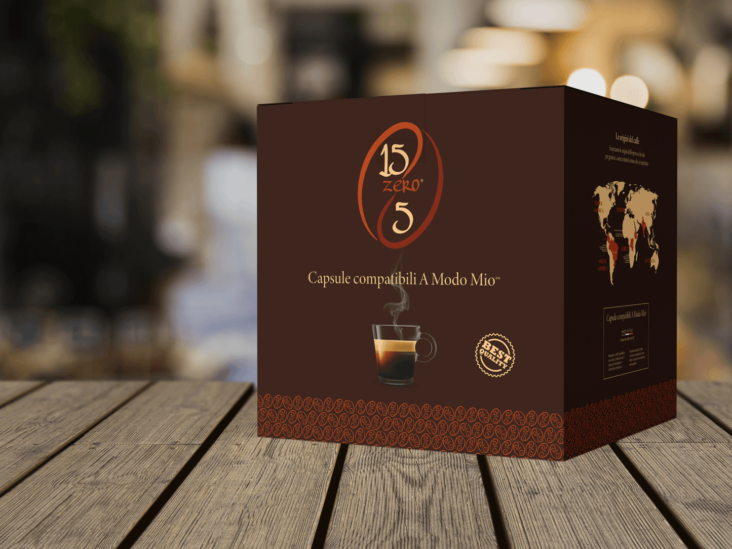 100 Capsule Caffè 15zero5 Compatibili Lavazza A Modo Mio - Punto Caffè