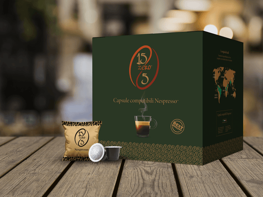 100 Capsule Caffè 15zero5 Compatibile Nespresso - Punto Caffè