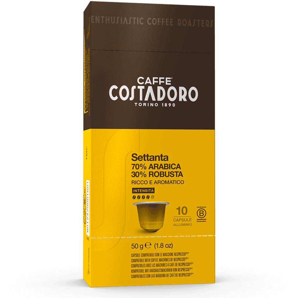 100 Capsule Costadoro Settanta Compatibili Nespresso