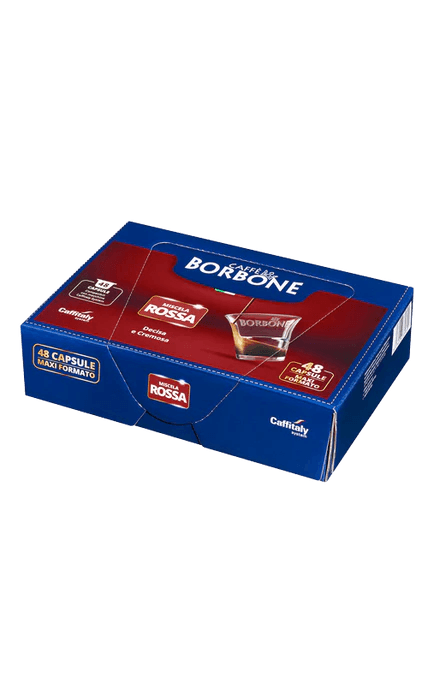 48 Capsule Caffè Borbone Compatibile Caffitaly System Miscela Rossa - Punto Caffè