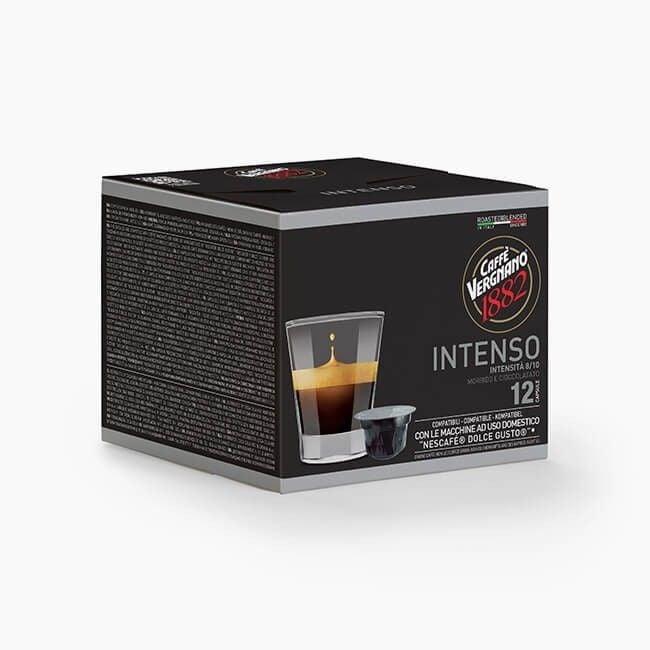 72 Capsule Caffè Vergnano Intenso compatibili Nescafé Dolce Gusto - Punto Caffè
