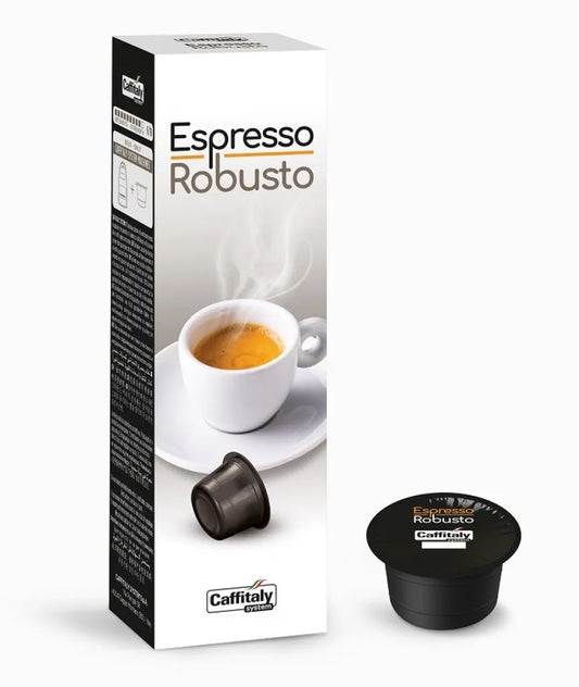 200 Capsule Espresso Robusto Caffitaly System - Punto Caffè Massafra