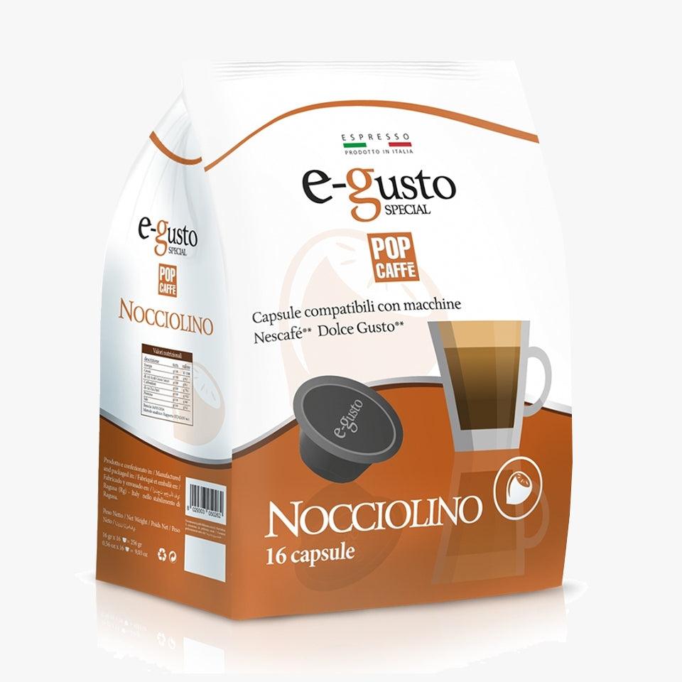 96 Capsule Nocciolino Pop Caffè Compatibili Nescafè Dolce Gusto - Punto Caffè