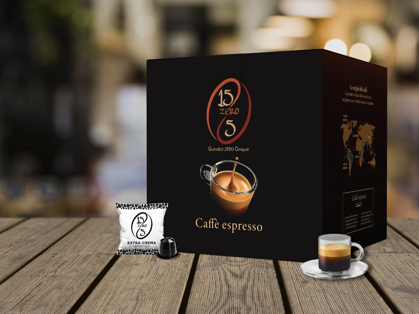 100 Capsule Caffè 15zero5 Compatibile Nespresso - Punto Caffè Massafra
