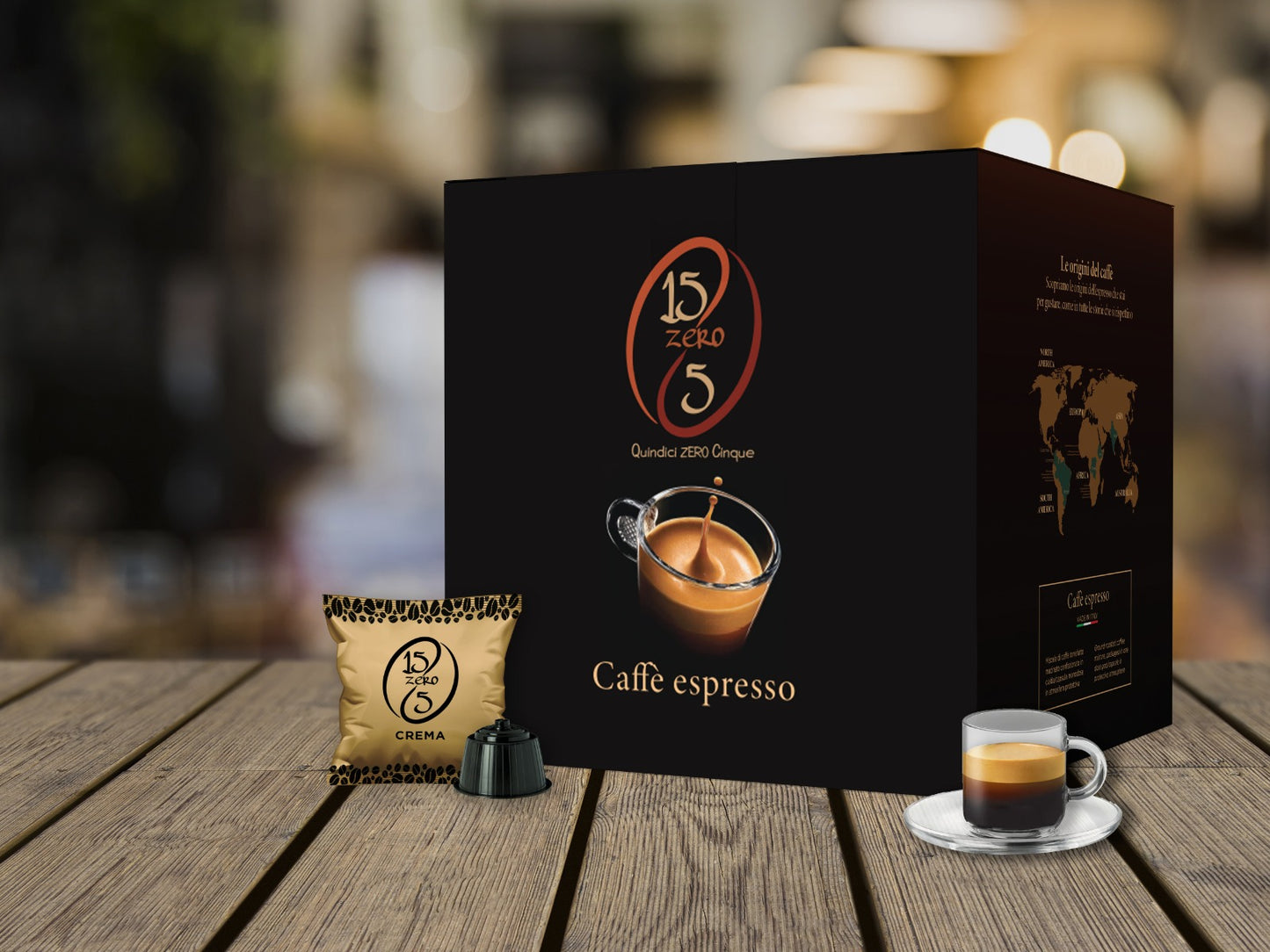 100 Capsule Caffè 15zero5 Compatibili Nescafè Dolce Gusto - Punto Caffè Massafra
