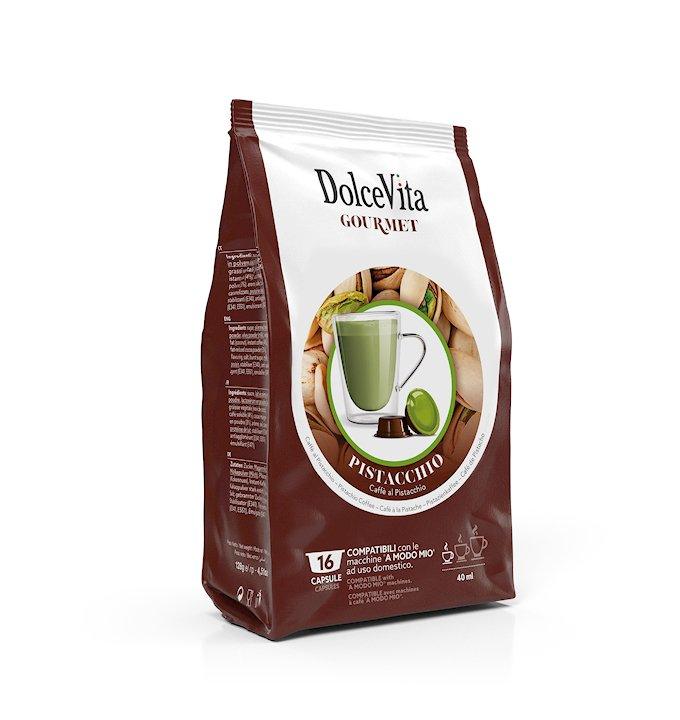 160 Capsule Pistacchio DolceVita Compatibile Lavazza a Modo Mio - Punto Caffè