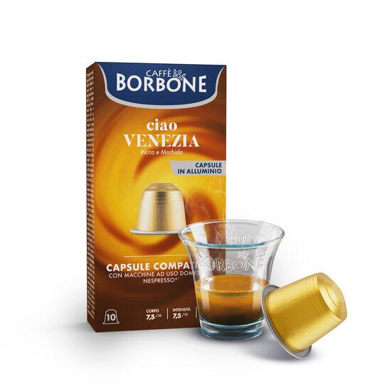 100 Capsule in Alluminio Borbone Compatibile Nespresso - Punto Caffè
