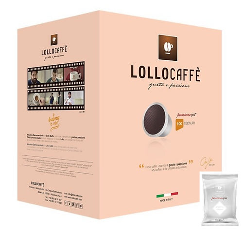 100 Capsule Lollo Caffè Compatibili Uno System - Punto Caffè Massafra