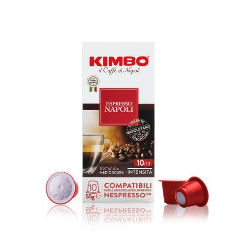 100 Capsule Kimbo Compatibili Nespresso - Punto Caffè Massafra