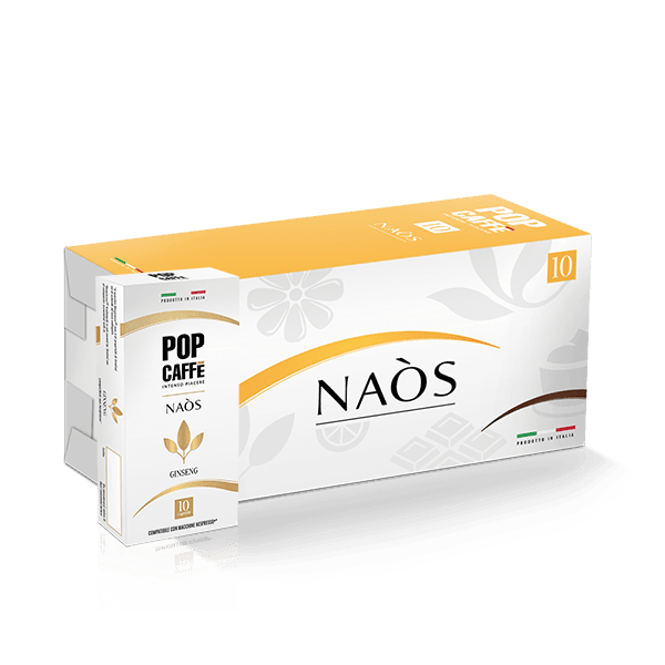 100 Capsule Ginseng Pop Caffè Compatibile Nespresso - Punto Caffè