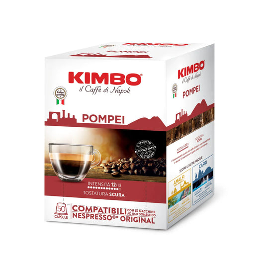 50 Capsule Kimbo Compatibili Nespresso - Punto Caffè
