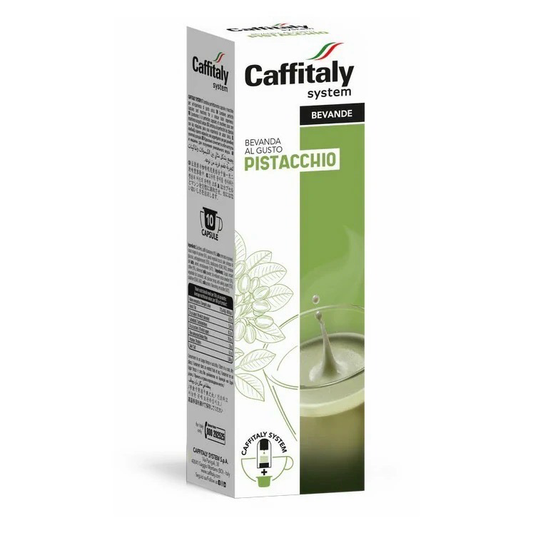 Confezione di 50 capsule Caffitaly gusto Pistacchio per macchine Caffitaly System.