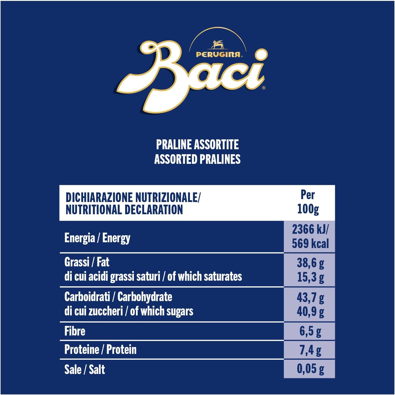 Baci Perugina Assortiti Scatola 200g