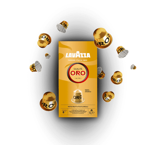 10 Capsule Caffè Lavazza Oro Compatibili Nespresso