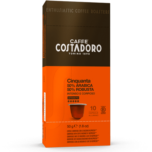 100 Capsule Costadoro Cinquanta Compatibili Nespresso