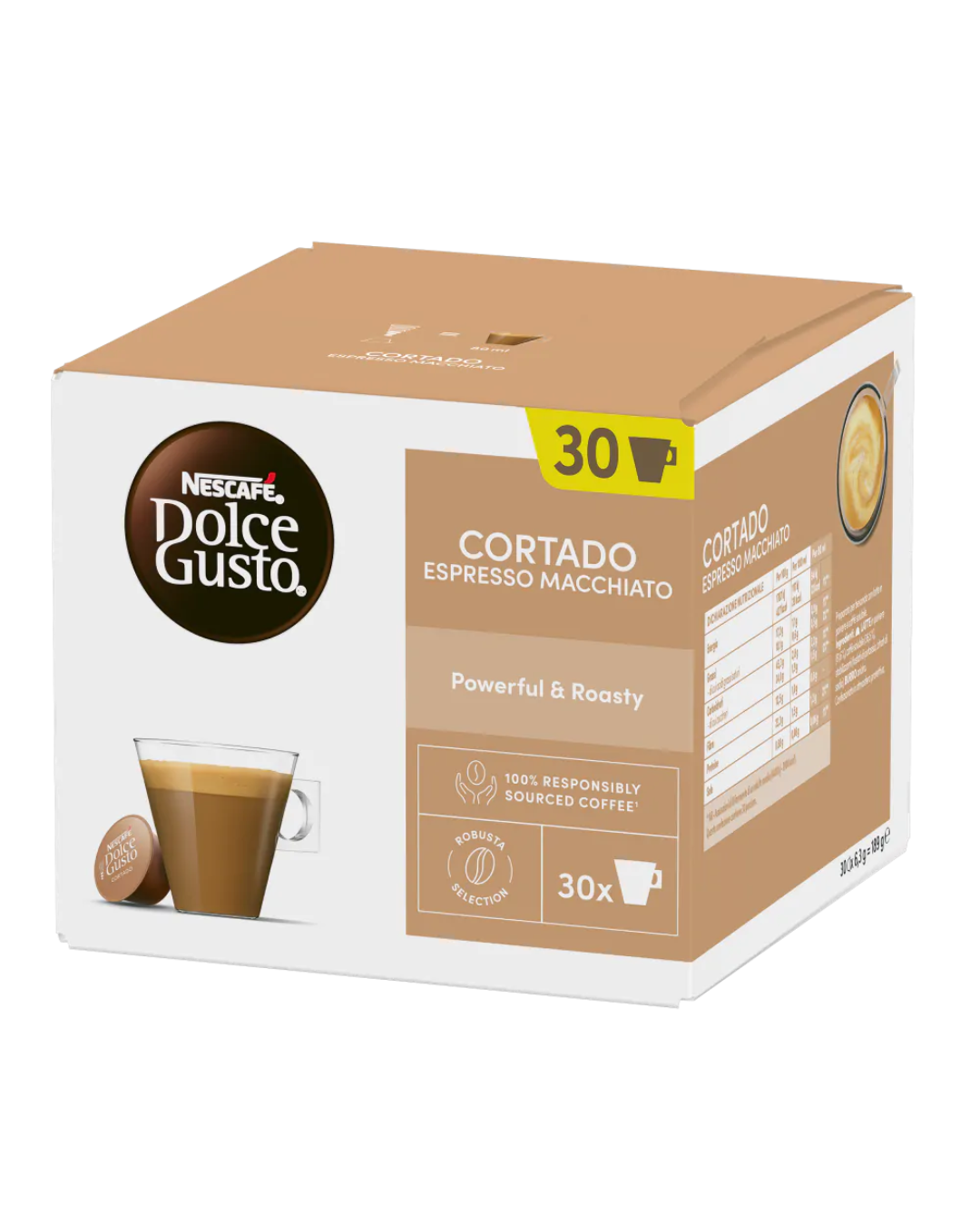 180 Capsule Cortado Nescafè Dolce Gusto