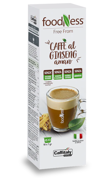 100 Capsule Ginseng Amaro Foodness Caffitaly