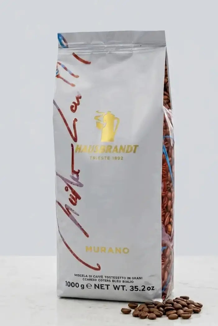 sacchetto caffe murano hausbrandt con chicchi interi