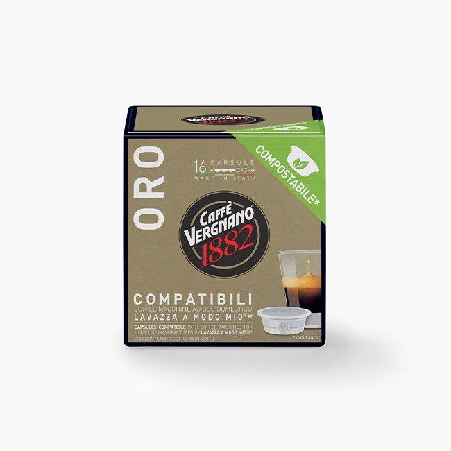 128 Capsule Compostabili Caff Vergnano Lavazza Modo Mio Punto Caff 128 Capsule Compostabili Caff Vergnano Lavazza Modo Mio Punto Caff